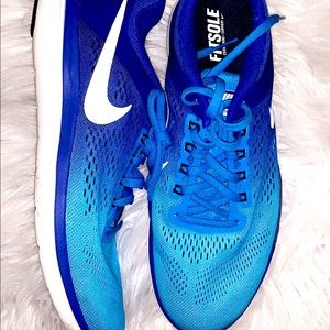 Blue Nike Running Sneakers